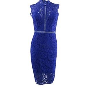 Bardot lace panel mini dress (US 6)